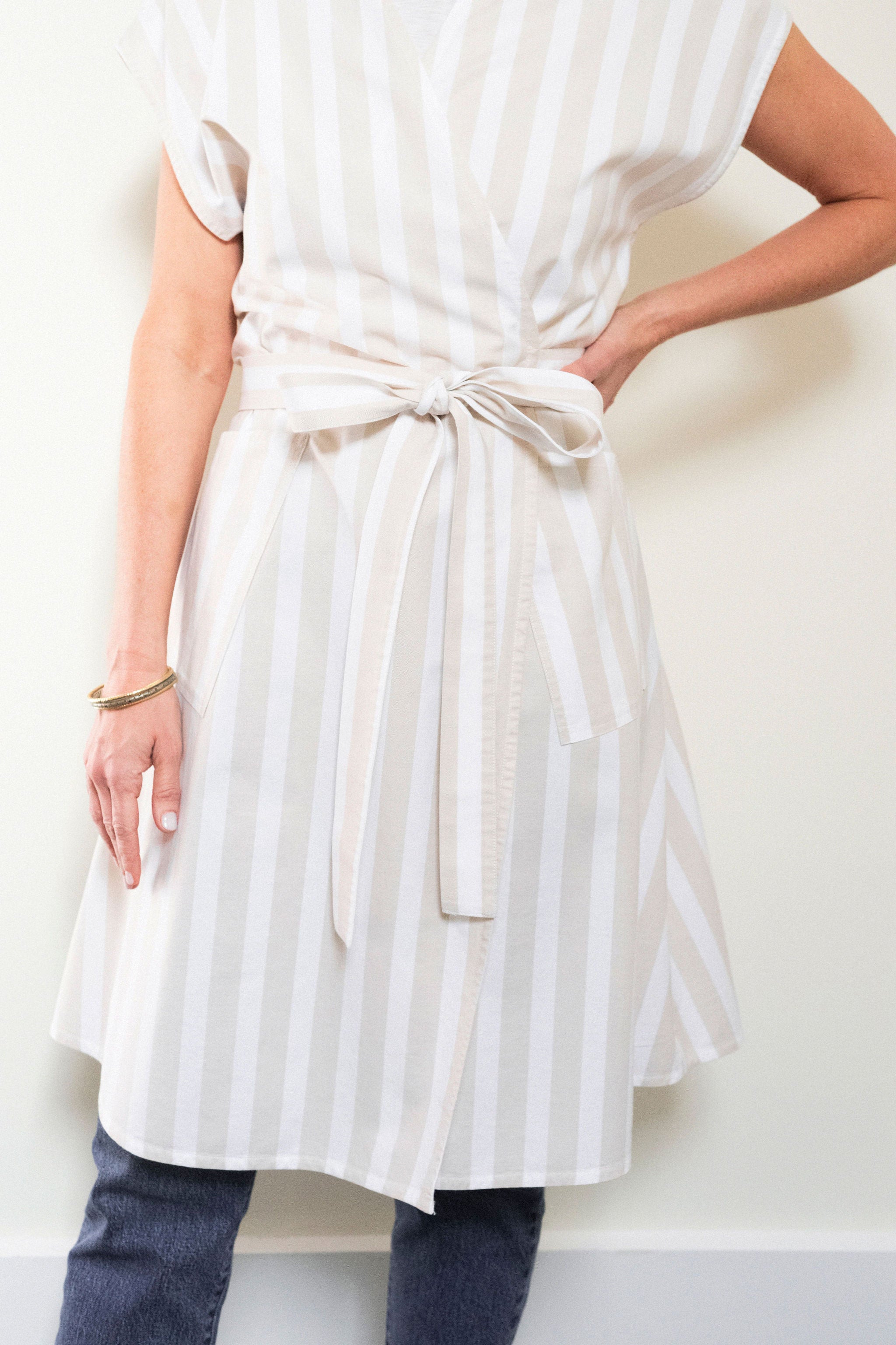The Rosa Wrap House Dress